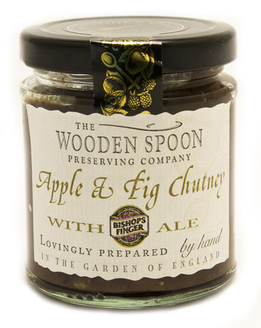 Apple & Fig Chutney - with Bishops Finger Ale