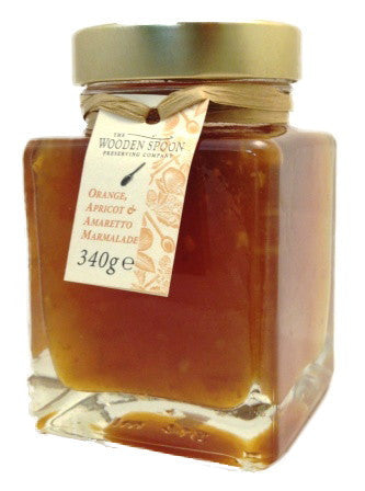 Cube Deluxe Gift Jar Orange, Apricot and Amaretto Marmalade